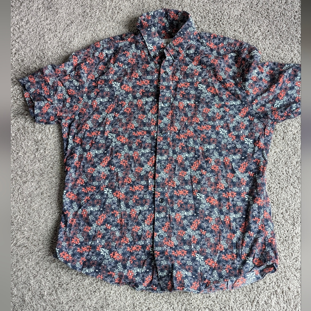 Floral Button-Up Shirt